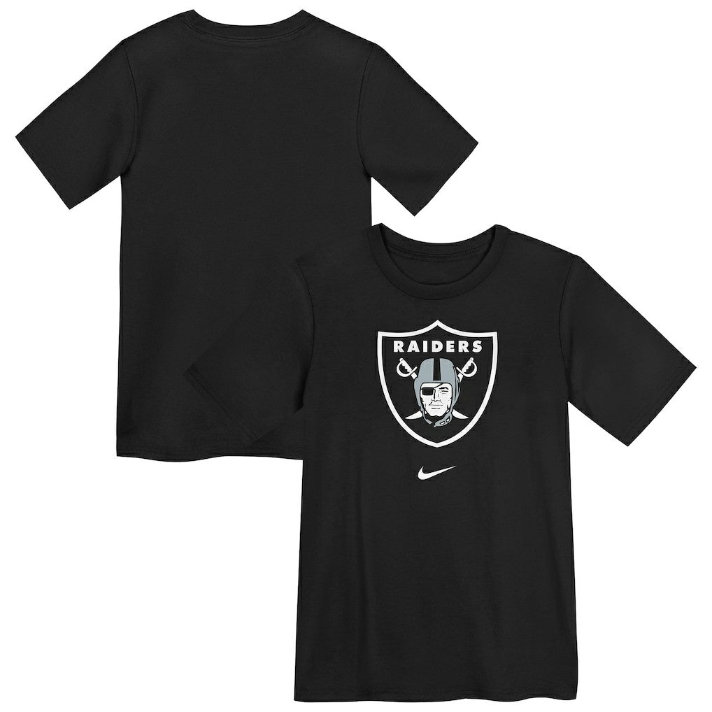Las Vegas Raiders Preschool Primary Logo Legend Performance T-Shirt Black - Nike