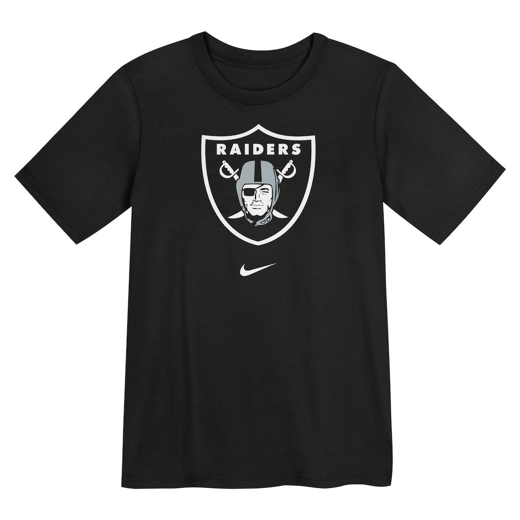 Las Vegas Raiders Preschool Primary Logo Legend Performance T-Shirt Black - Nike