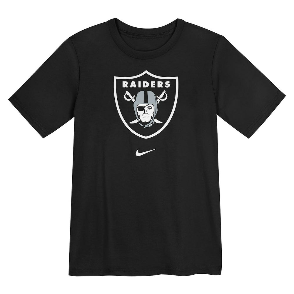 Las Vegas Raiders Preschool Primary Logo Legend Performance T-Shirt Black - Nike