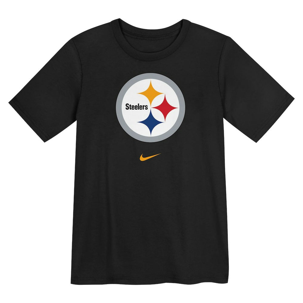 Pittsburgh Steelers Preschool Primary Logo Legend Performance T-Shirt Black - Nike