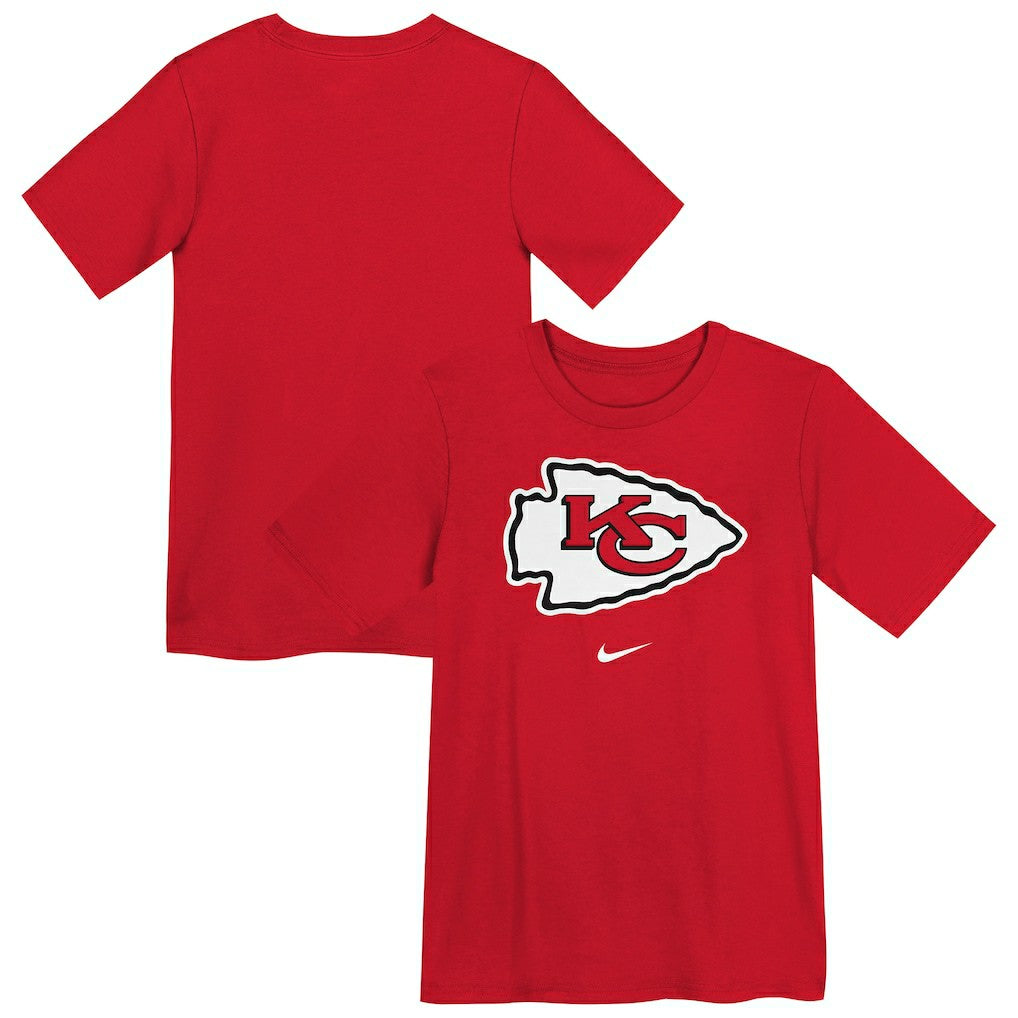Kansas City Chiefs Preschool Primary Logo Legend Performance T-Shirt Red - Nike