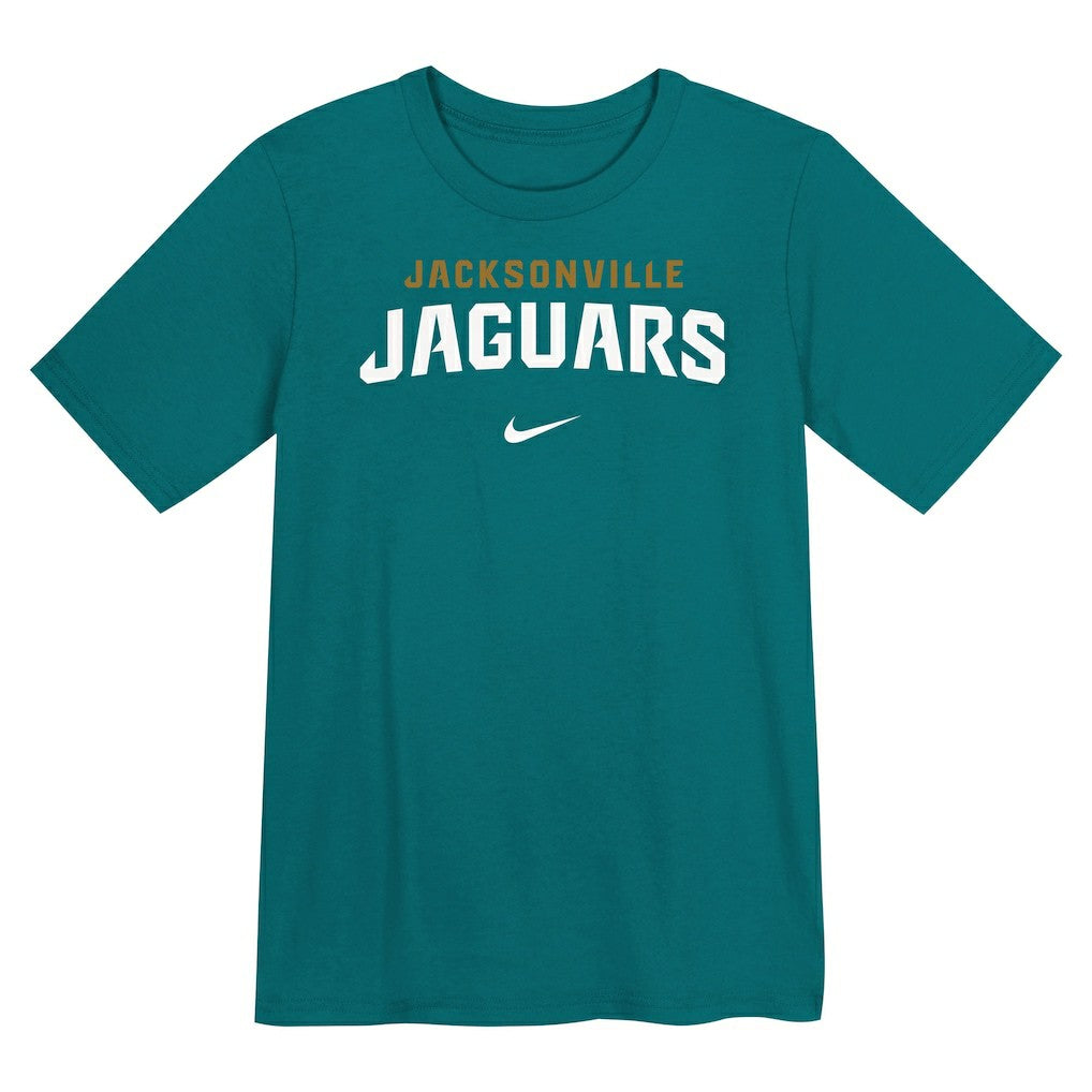Jacksonville Jaguars Preschool Wordmark T-Shirt Teal - Nike