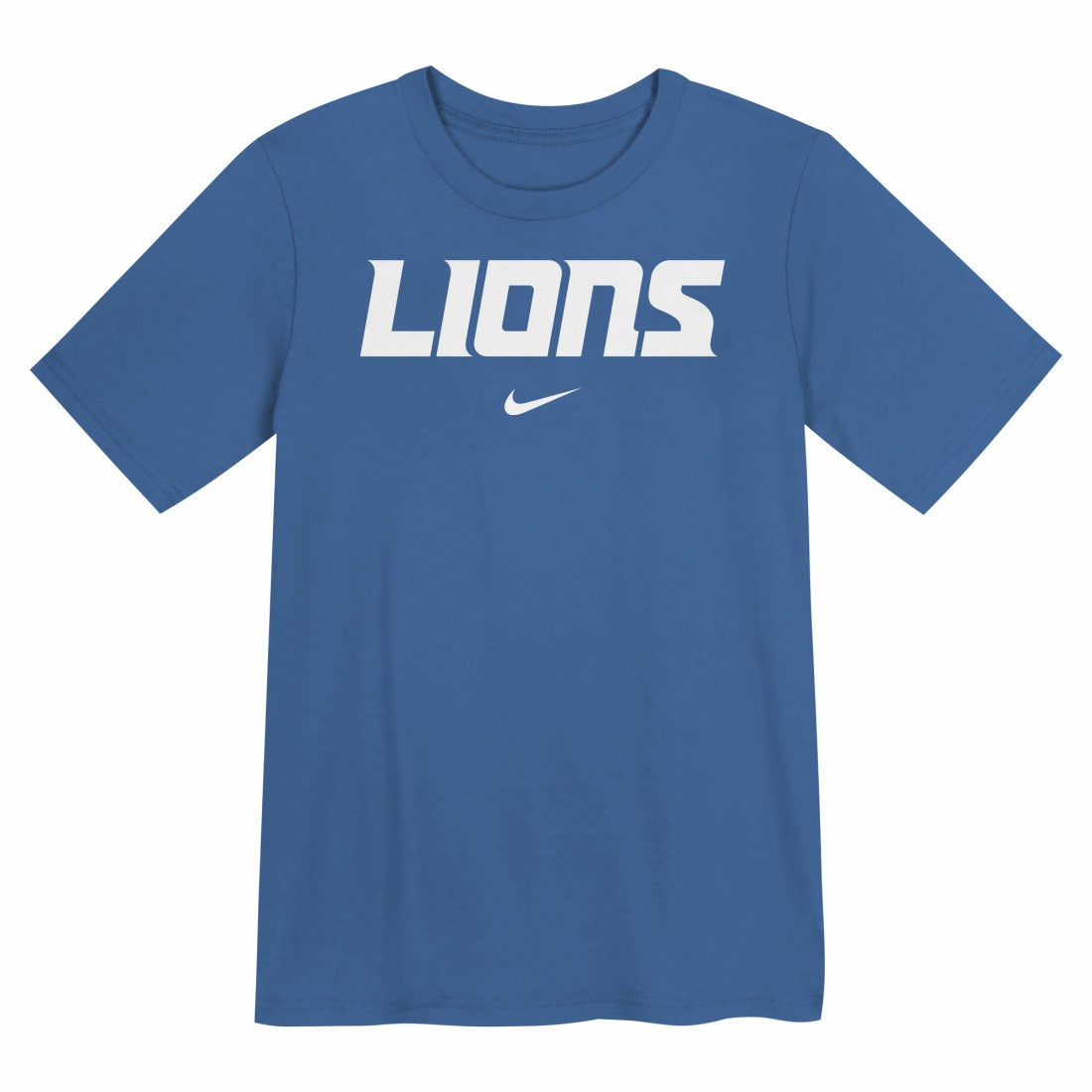Detroit Lions Preschool Wordmark T-Shirt Blue - Nike