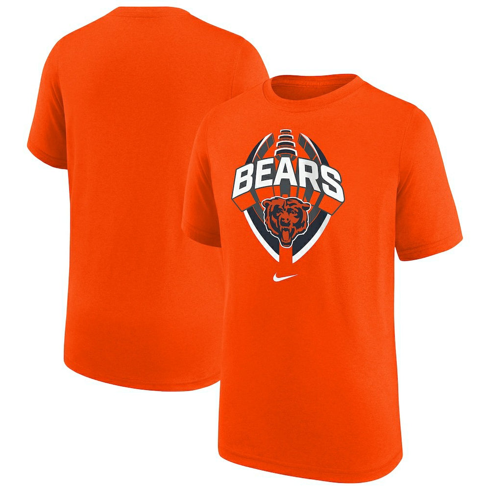 Chicago Bears Youth Icon Legend T-Shirt Orange - Nike