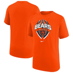 Chicago Bears Youth Icon Legend T-Shirt Orange - Nike