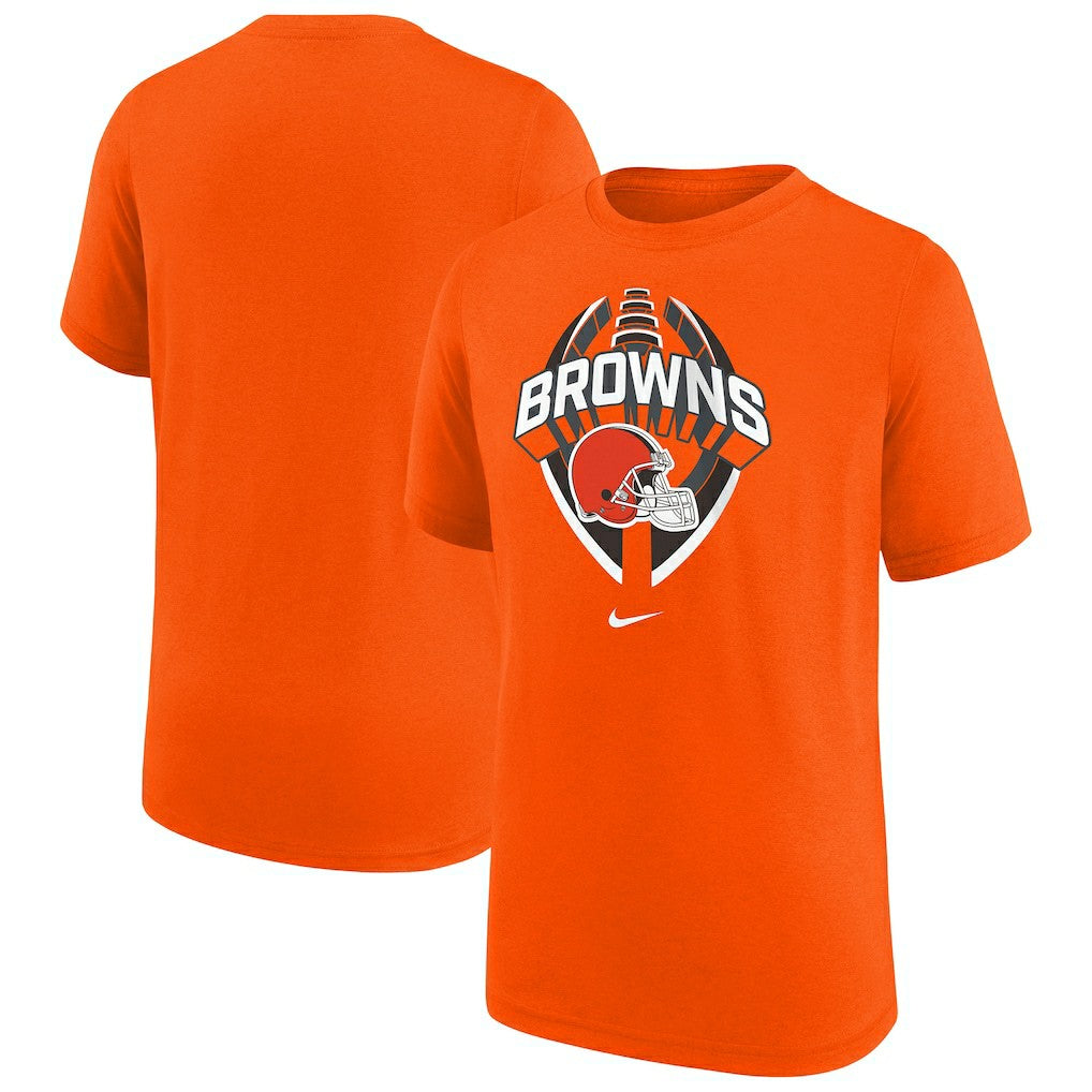 Cleveland Browns Youth Icon Legend T-Shirt Orange - Nike