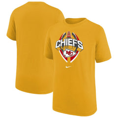Kansas City Chiefs Youth Icon Legend T-Shirt Gold - Nike