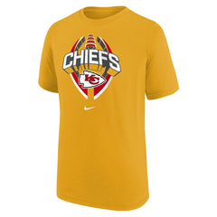 Kansas City Chiefs Youth Icon Legend T-Shirt Gold - Nike
