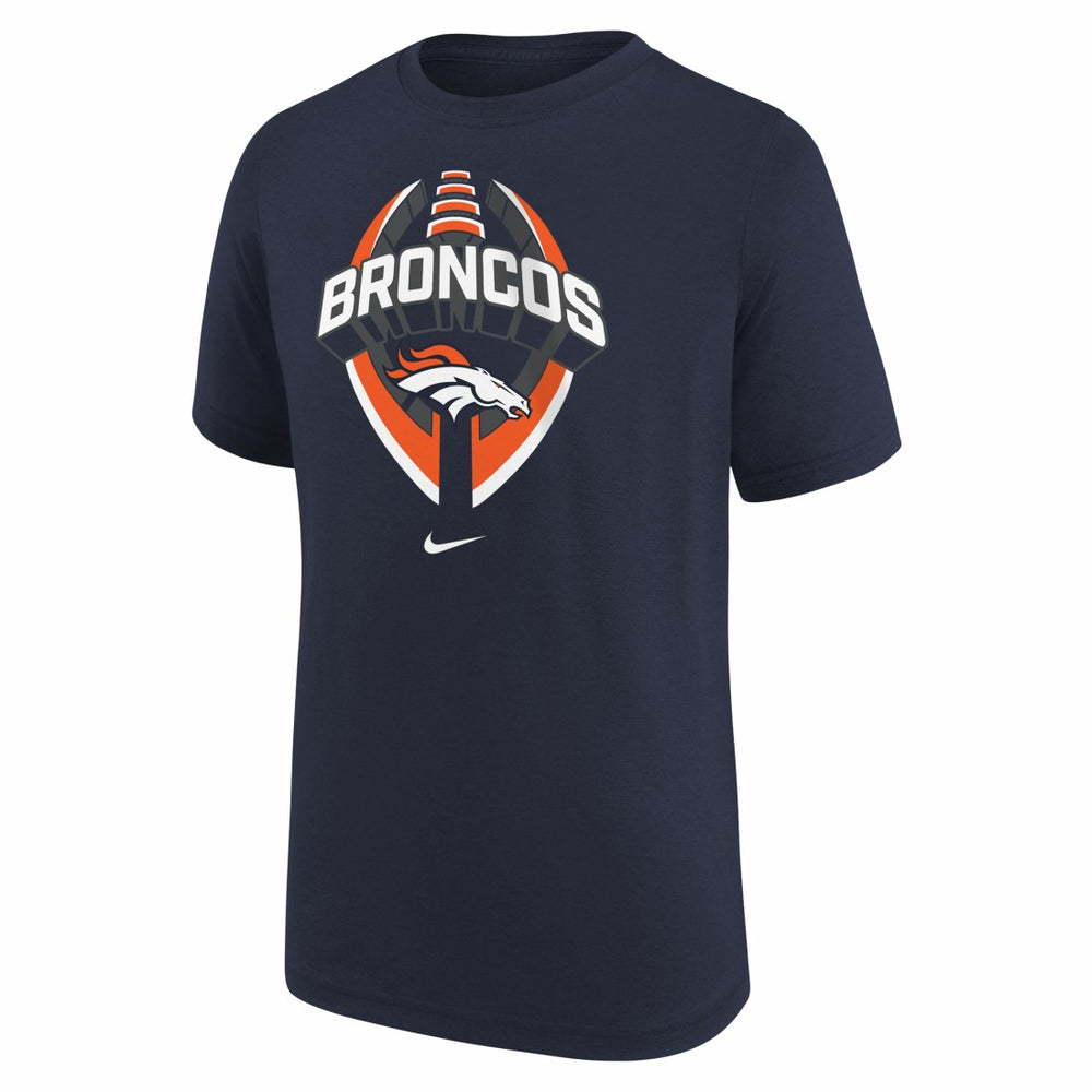 Denver Broncos Youth Icon Legend T-Shirt Navy - Nike