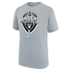 Las Vegas Raiders Youth Icon Legend T-Shirt Gray - Nike