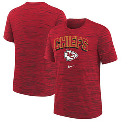 Kansas City Chiefs Youth Sideline Velocity Performance T-Shirt Red - Nike