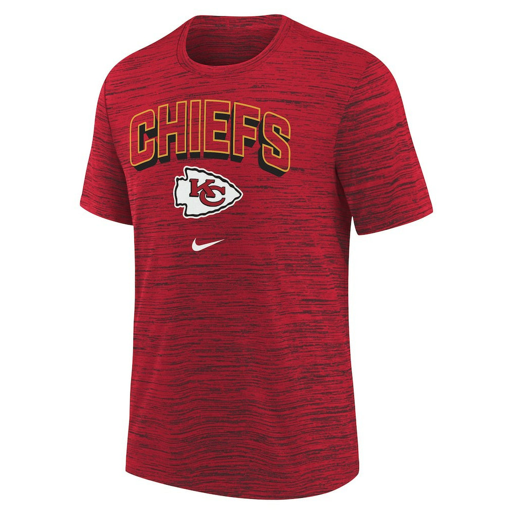 Kansas City Chiefs Youth Sideline Velocity Performance T-Shirt Red - Nike