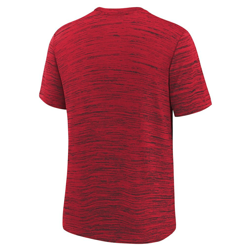Kansas City Chiefs Youth Sideline Velocity Performance T-Shirt Red - Nike