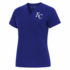 Kansas City Royals Antigua Women's Notch Neck T-Shirt Sale