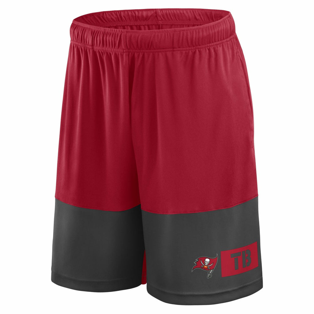 Tampa Bay Buccaneers Big & Tall Best of the Best Performance Shorts Red/Pewter - Fanatics