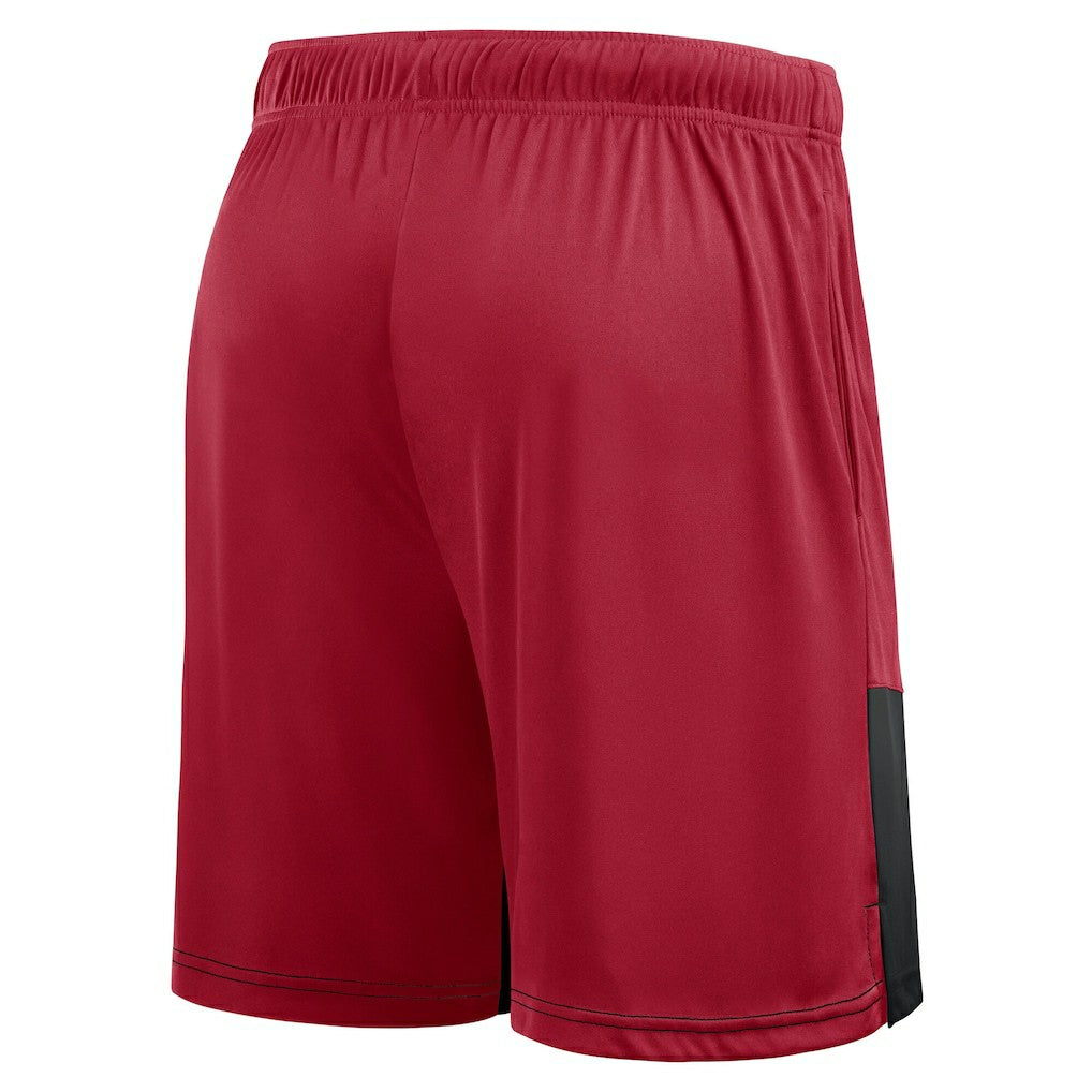 San Francisco 49ers Big & Tall Best of the Best Performance Shorts Scarlet/Black - Fanatics