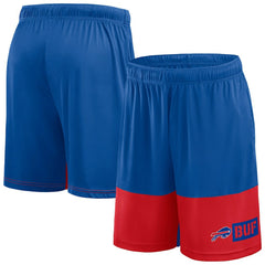 Buffalo Bills Big & Tall Best of the Best Performance Shorts Royal/Red - Fanatics