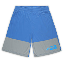 Detroit Lions Big & Tall Best of the Best Performance Shorts Blue/Silver - Fanatics