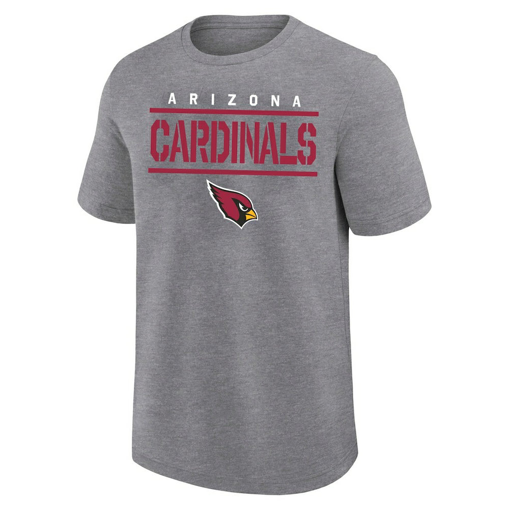 Arizona Cardinals Big & Tall Top Notch T-Shirt Heather Gray - Fanatics