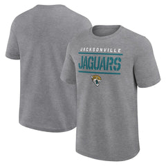 Jacksonville Jaguars Big & Tall Top Notch T-Shirt Heather Gray - Fanatics