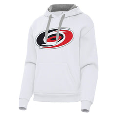 Carolina Hurricanes - Antigua Women's Victory Pullover Hoodie White