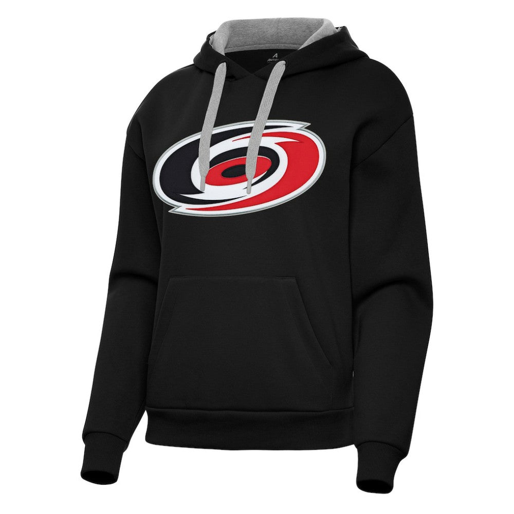 Carolina Hurricanes - Antigua Women's Victory Pullover Hoodie Black