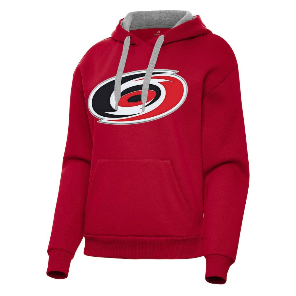 Carolina Hurricanes - Antigua Women's Victory Pullover Hoodie Red
