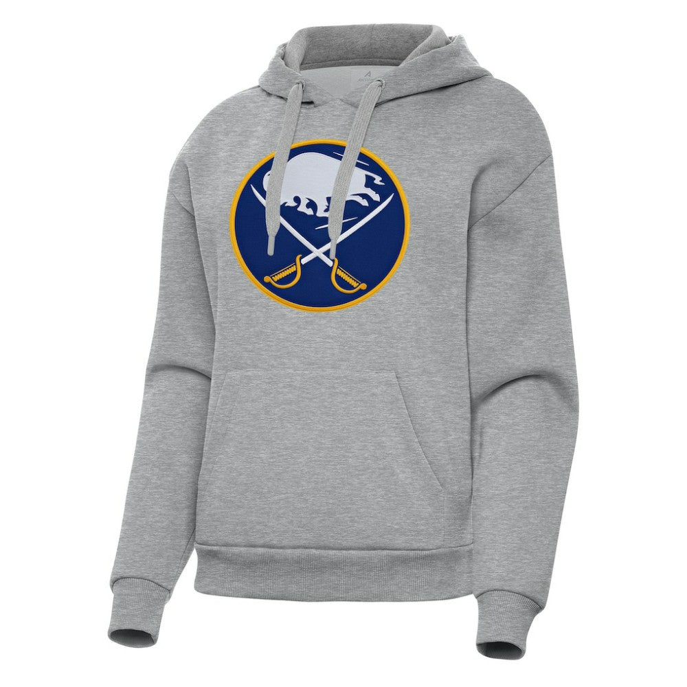 Buffalo Sabres - Antigua Women's Victory Pullover Hoodie Heather Gray