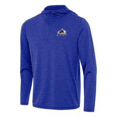 Colorado Avalanche - Antigua Tidy Quarter-Zip Hoodie Heather Royal