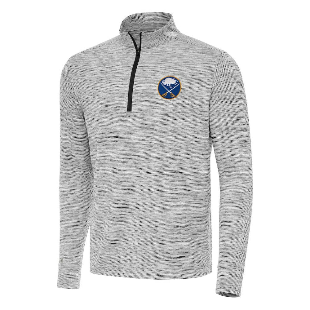 Buffalo Sabres - Antigua Cause Quarter-Zip Top Black