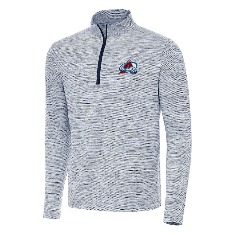 Colorado Avalanche - Antigua Cause Quarter-Zip Top Navy