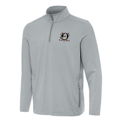 Anaheim Ducks - Antigua Perilous Quarter-Zip Sweatshirt Gray