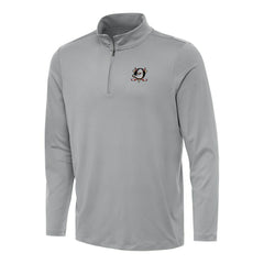Anaheim Ducks - Antigua Reprocess Quarter-Zip Top Gray