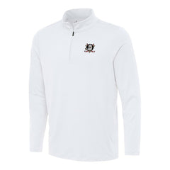 Anaheim Ducks - Antigua Reprocess Quarter-Zip Top White