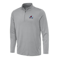 Colorado Avalanche - Antigua Reprocess Quarter-Zip Top Gray
