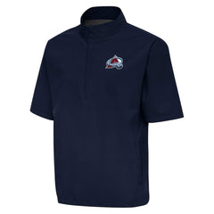 Colorado Avalanche - Antigua Brisk Quarter-Zip Windbreaker Navy