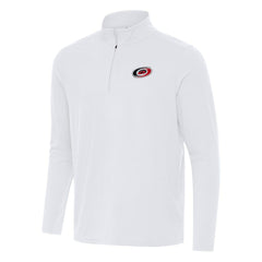 Carolina Hurricanes - Antigua Intent Quarter-Zip Top White