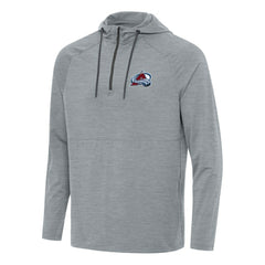 Colorado Avalanche - Antigua Spikes Quarter-Zip Hoodie Heather Gray