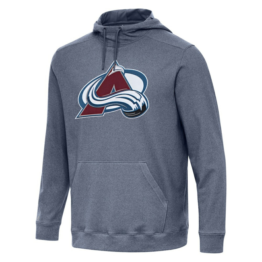 Colorado Avalanche - Antigua Cloud Pullover Hoodie Heather Navy