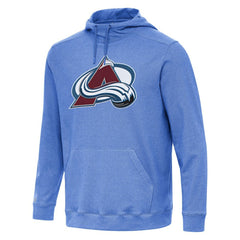 Colorado Avalanche - Antigua Cloud Pullover Hoodie Heather Royal