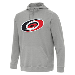 Carolina Hurricanes - Antigua Cloud Pullover Hoodie Heather Gray