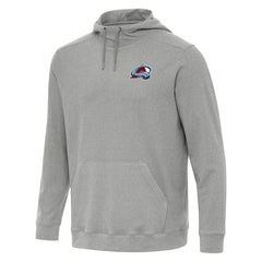 Colorado Avalanche - Antigua Cloud Pullover Hoodie Heather Gray