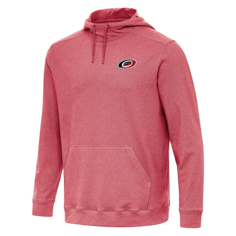 Carolina Hurricanes - Antigua Cloud Pullover Hoodie Heather Red
