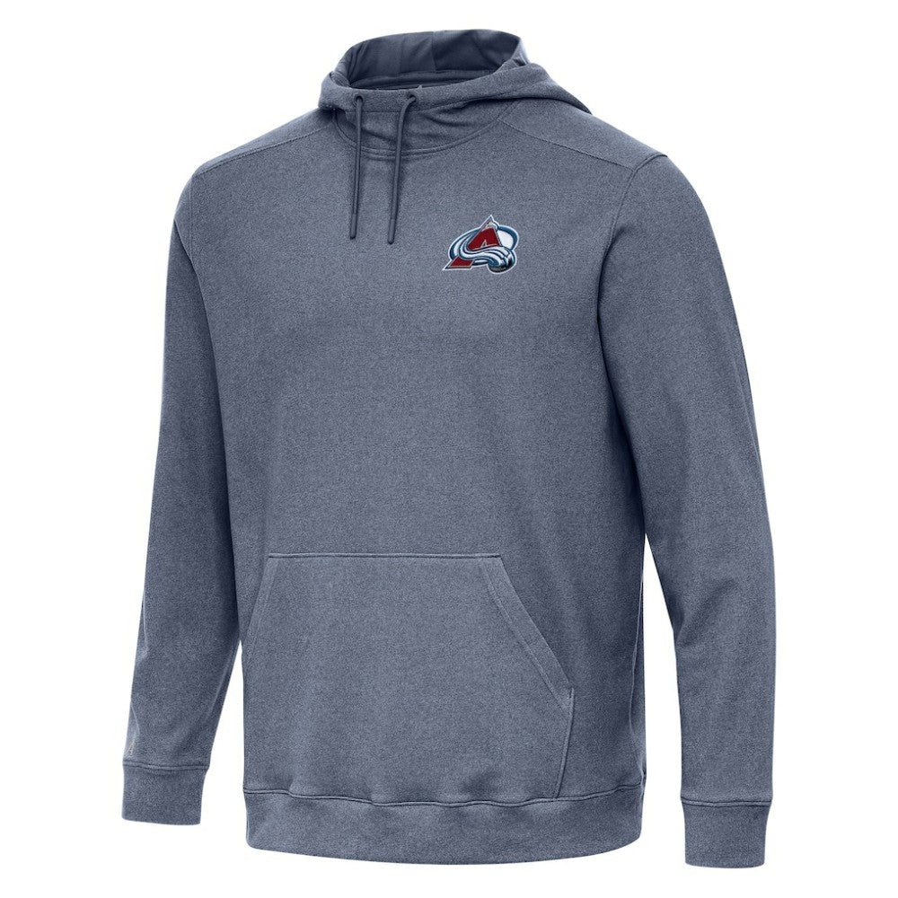 Colorado Avalanche - Antigua Cloud Pullover Hoodie Heather Navy