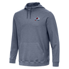 Colorado Avalanche - Antigua Cloud Pullover Hoodie Heather Navy