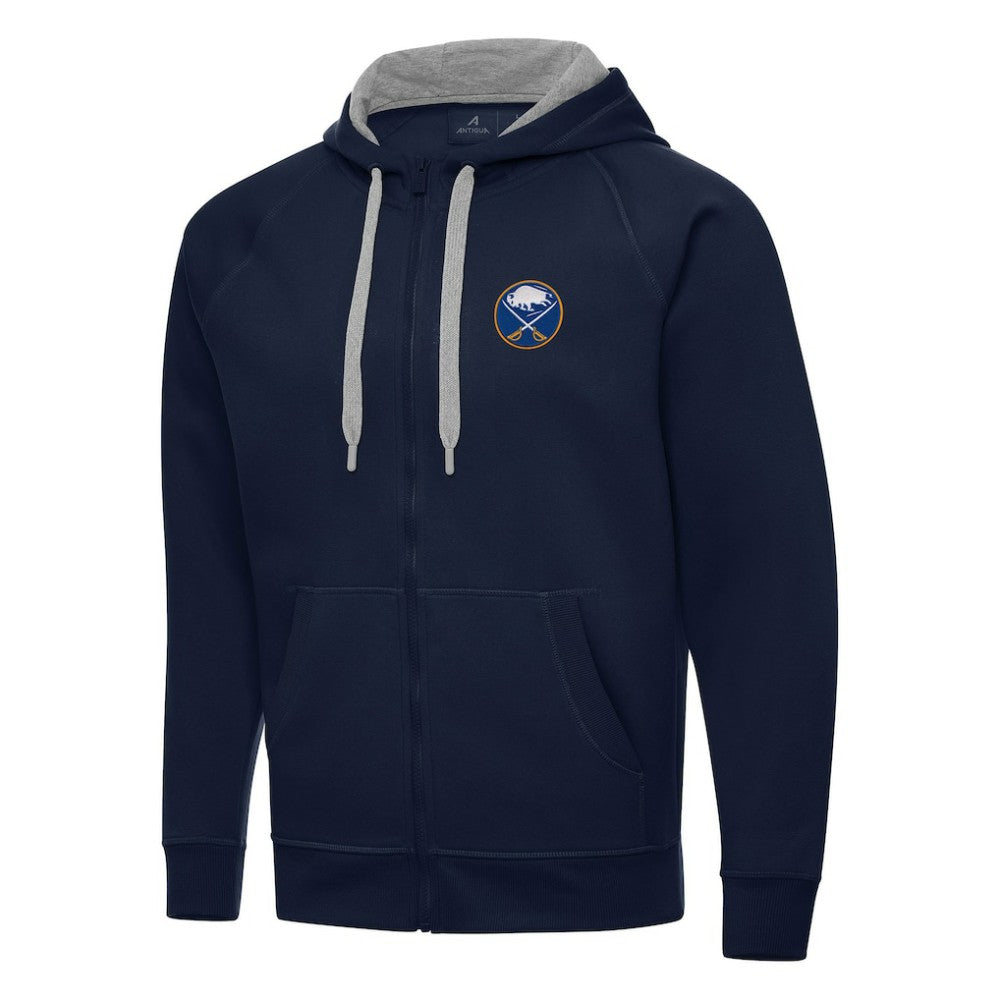 Buffalo Sabres - Antigua Big & Tall Victory Full-Zip Hoodie Navy