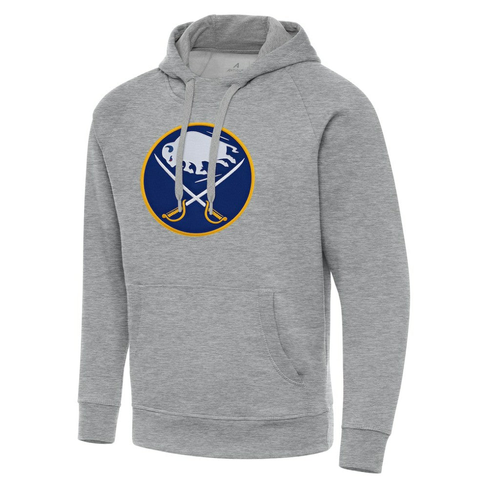 Buffalo Sabres - Antigua Big & Tall Victory Pullover Hoodie Heather Gray