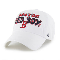 Boston Red Sox '47 Women's Flower Power Clean Up Adjustable Hat Clearance