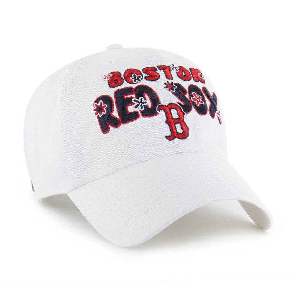 Boston Red Sox '47 Women's Flower Power Clean Up Adjustable Hat Clearance