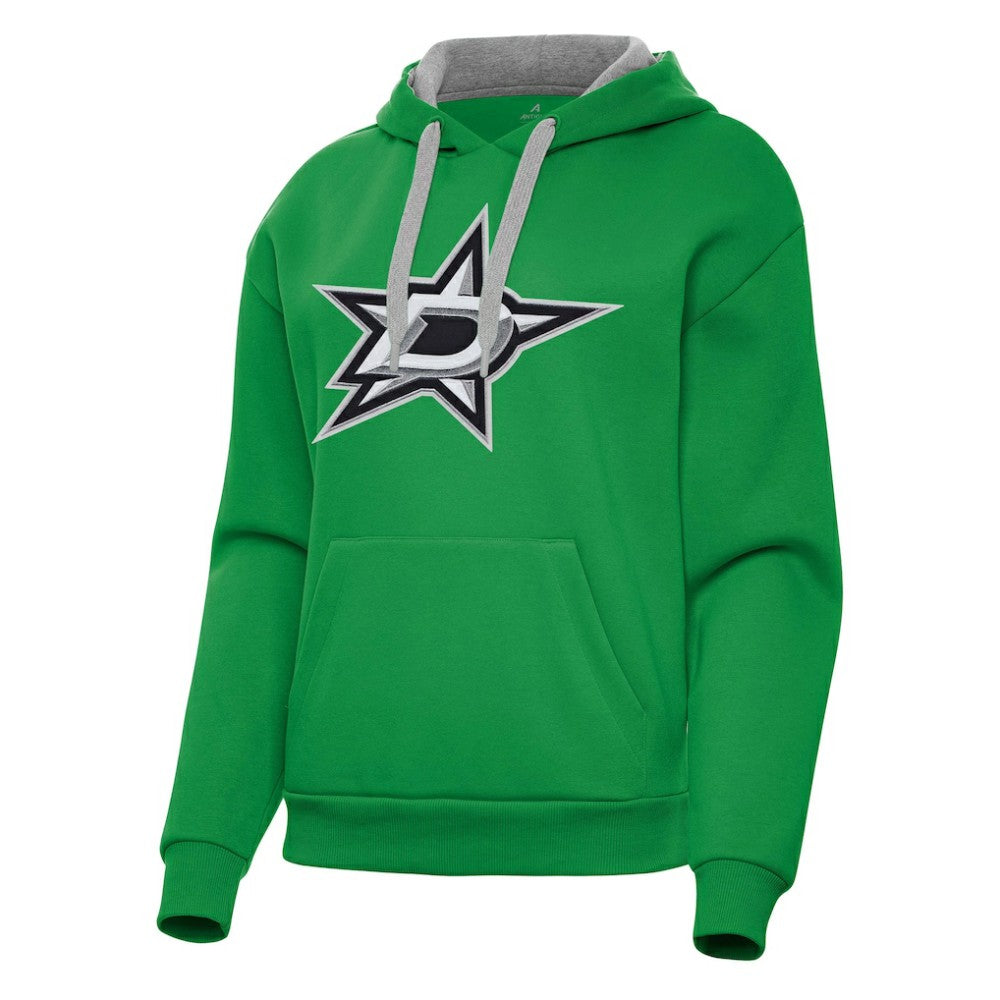 Dallas Stars - Antigua Women's Victory Pullover Hoodie Kelly Green